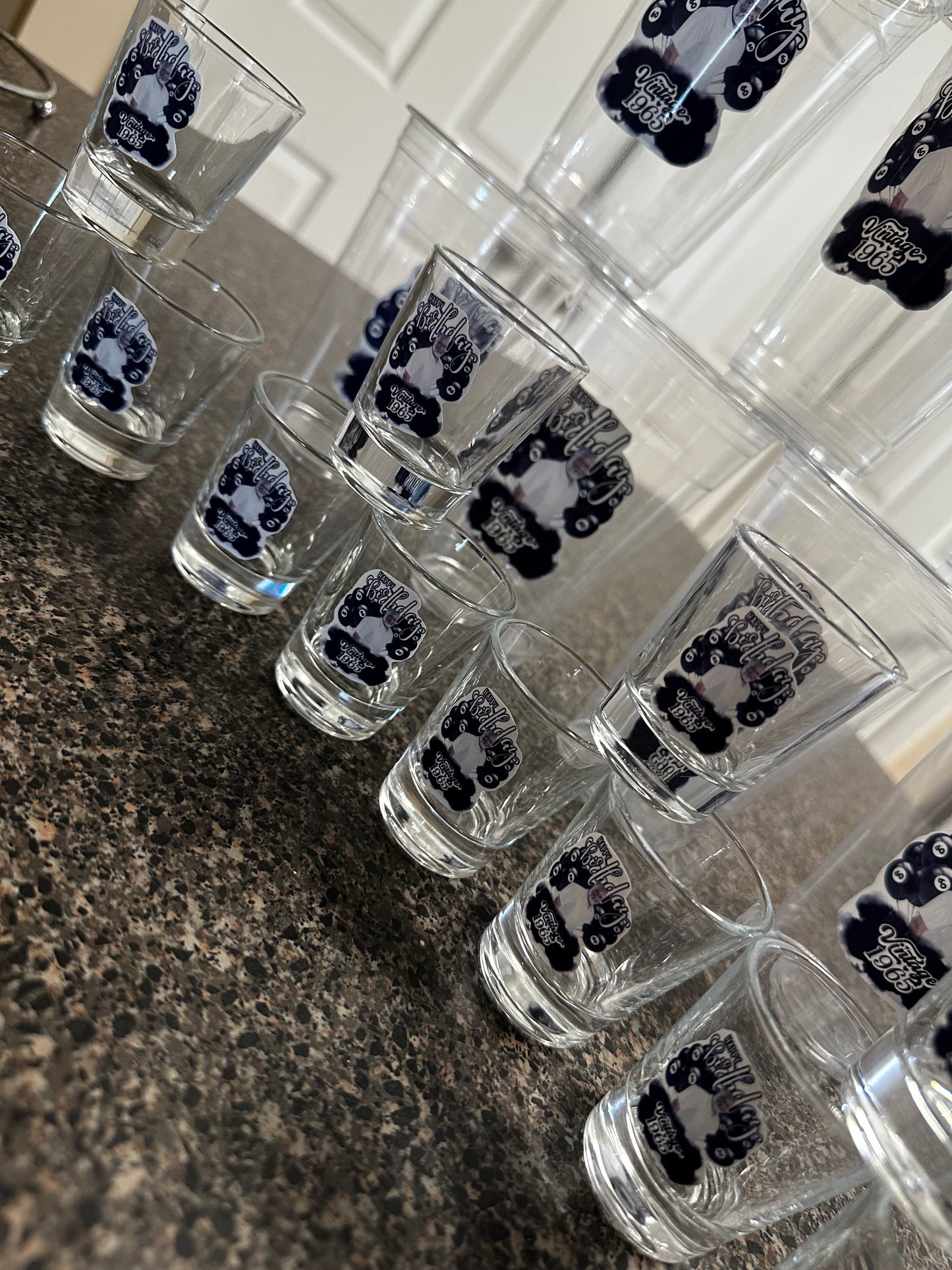 ✨ Custom Party Shot Glasses – Personalized & Bold ✨ - Artful Impressions