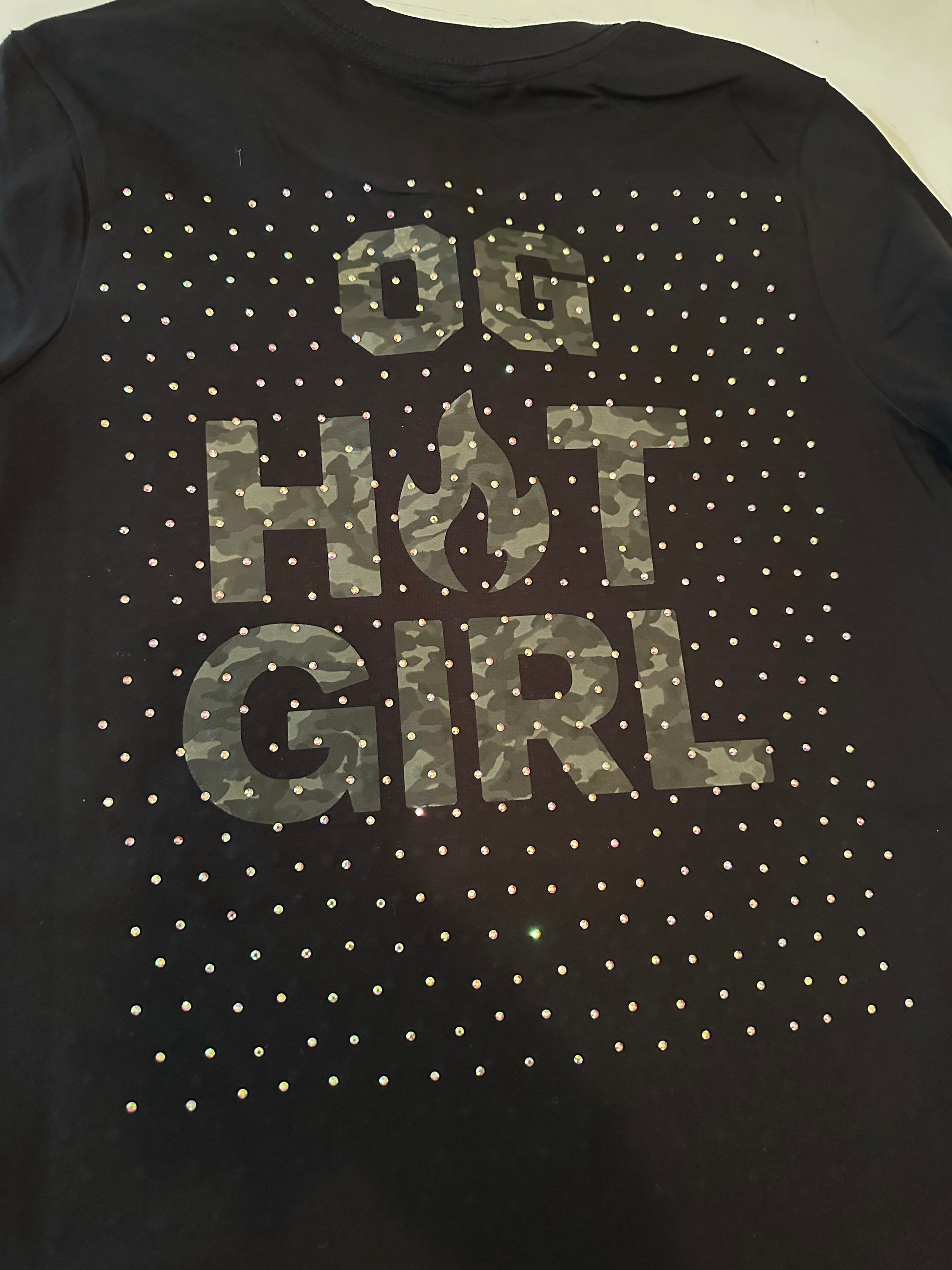 ✨ Custom/ Pre- Printed Rhinestone T-Shirt or Hoodie – Shine in Every Step ✨ - Artful Impressions