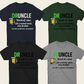 Holiday Druncle T-Shirt – Like a Normal Uncle, Only Drunker - Artful Impressions