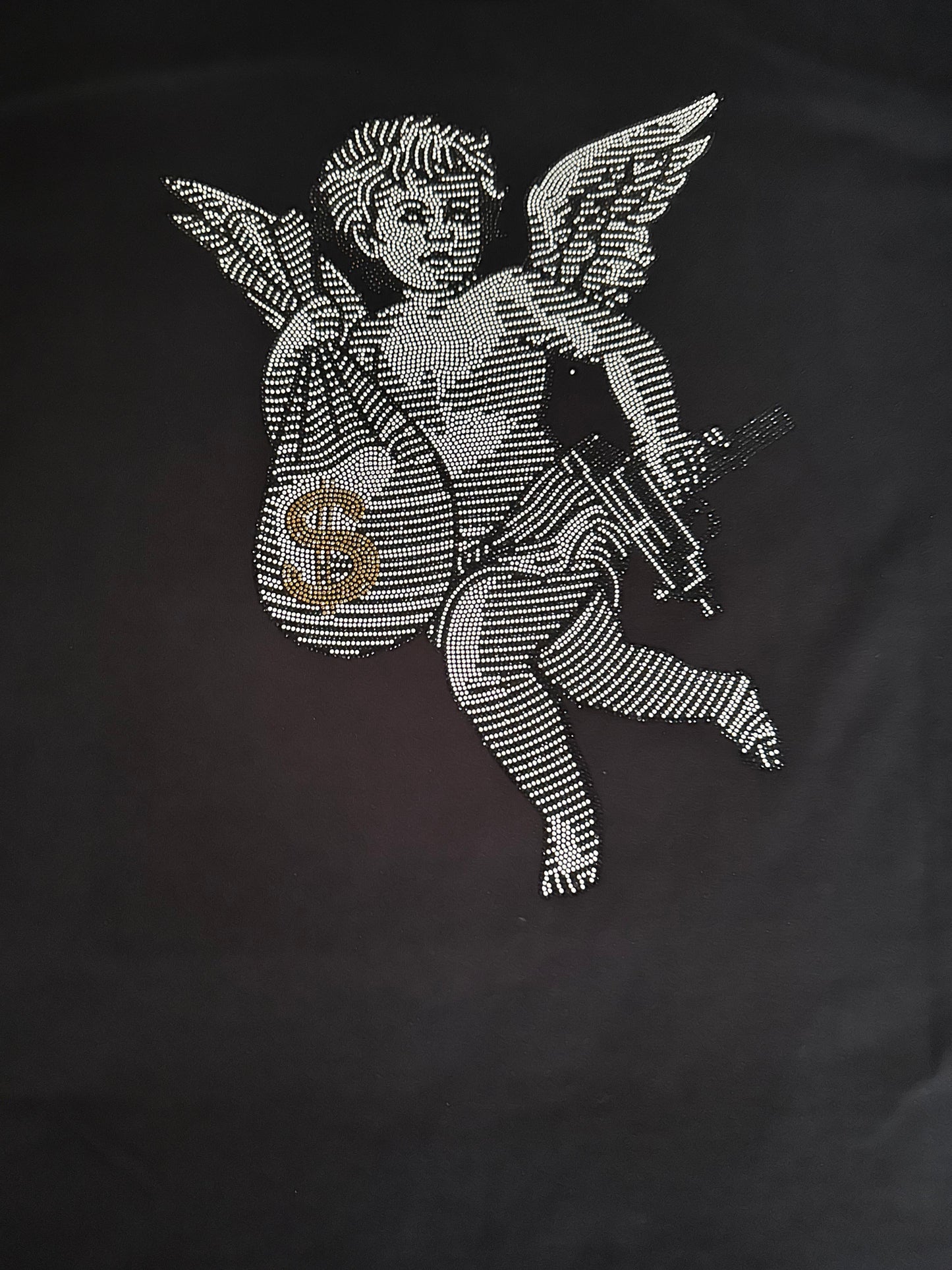 ✨ Custom/ Pre- Printed Rhinestone T-Shirt or Hoodie – Shine in Every Step ✨ - Artful Impressions