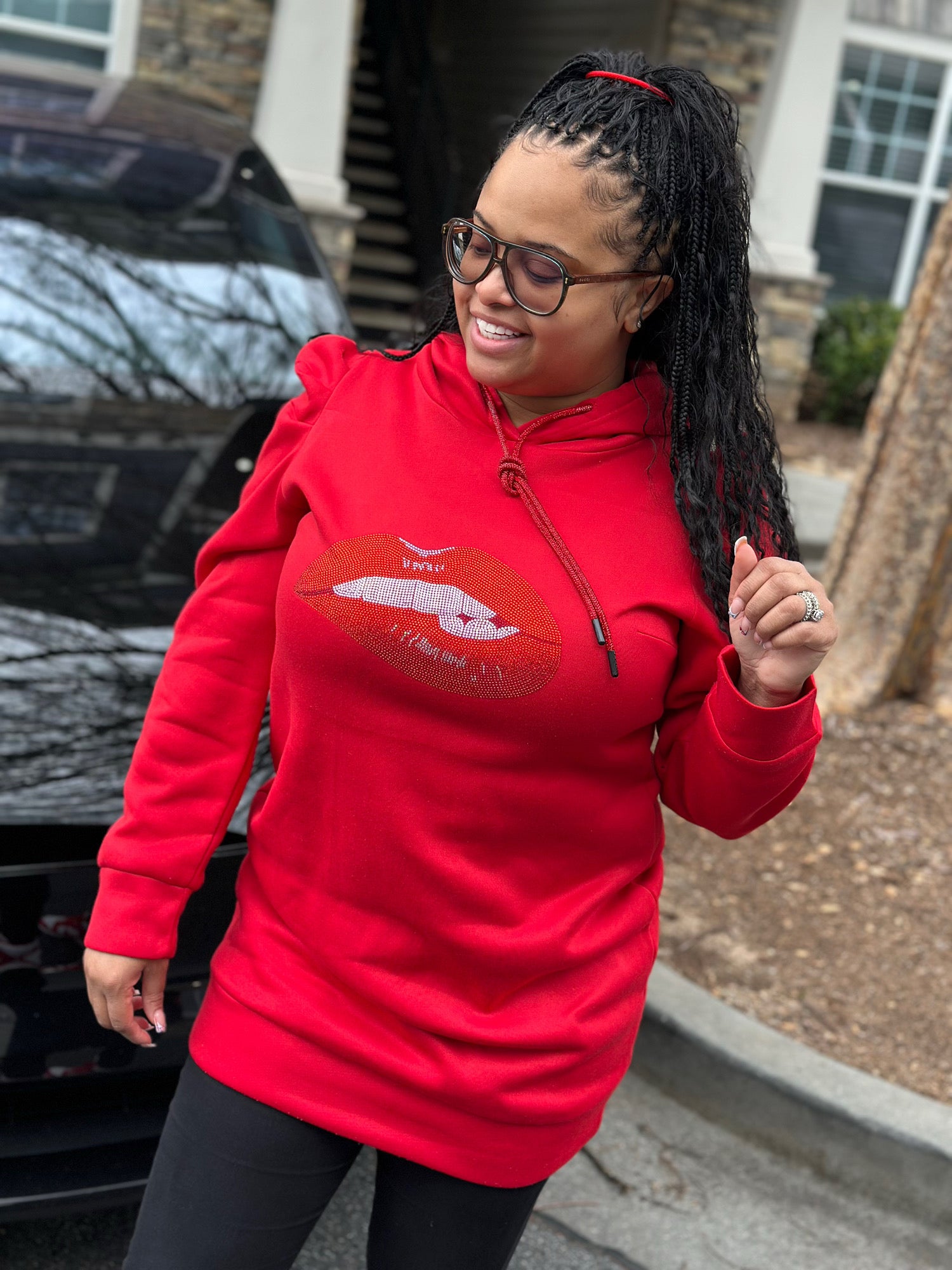 ✨ Custom/ Pre- Printed Rhinestone T-Shirt or Hoodie – Shine in Every Step ✨ - Artful Impressions