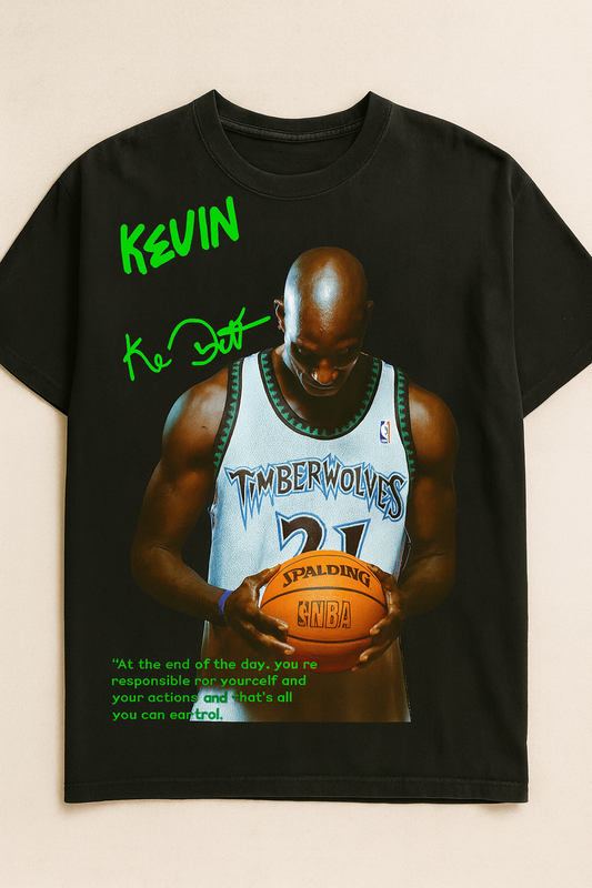 DTF- Vintage BasketBall Graphic Over-Sized Tee🔥☄️ - Artful Impressions